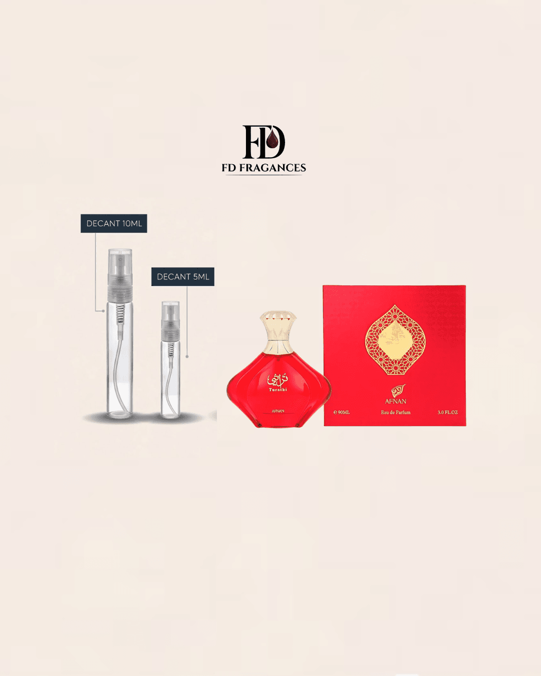 AFNAN TURATHI RED EDP FEM